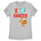Women's Garfield I Love Earth Friends T-Shirt