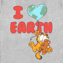 Women's Garfield I Love Earth Friends T-Shirt