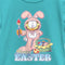 Girl's Garfield Happy Easter Bunny Ears Cat T-Shirt