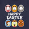 Women's Garfield Happy Easter Egg Portraits T-Shirt