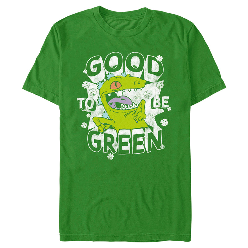 Men's Rugrats St. Patrick's Day Reptar Good to be Green T-Shirt