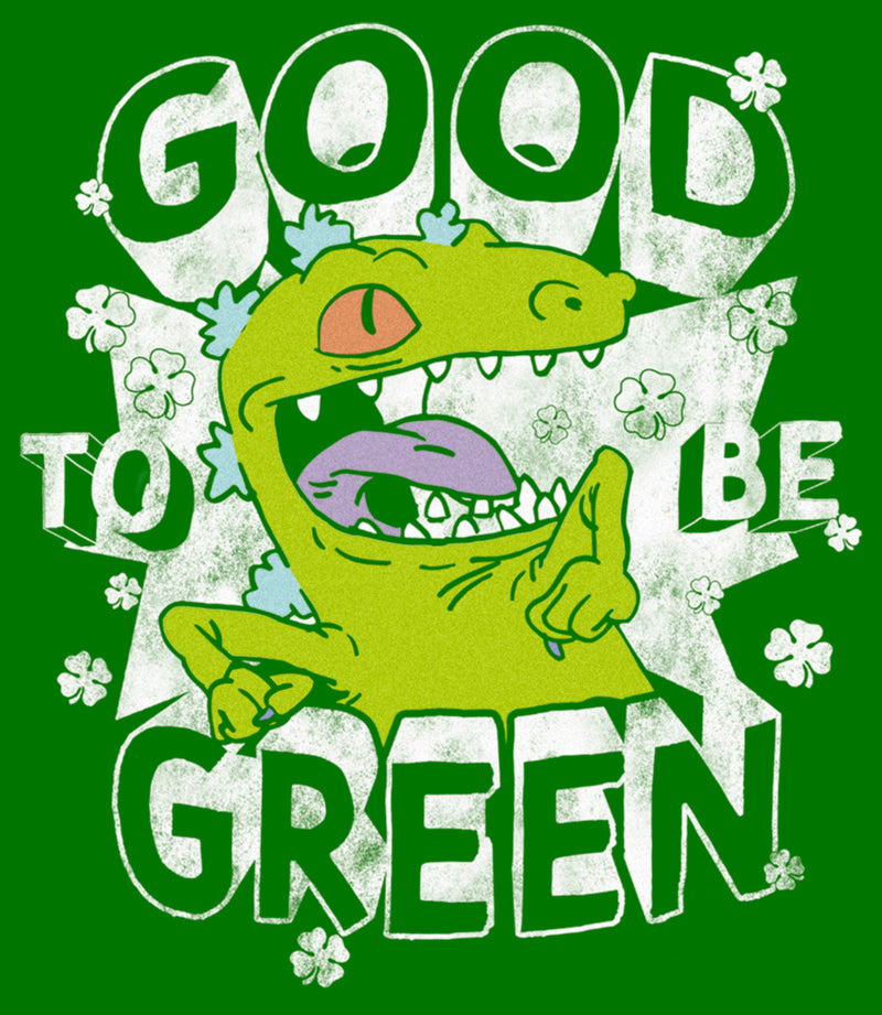 Men's Rugrats St. Patrick's Day Reptar Good to be Green T-Shirt