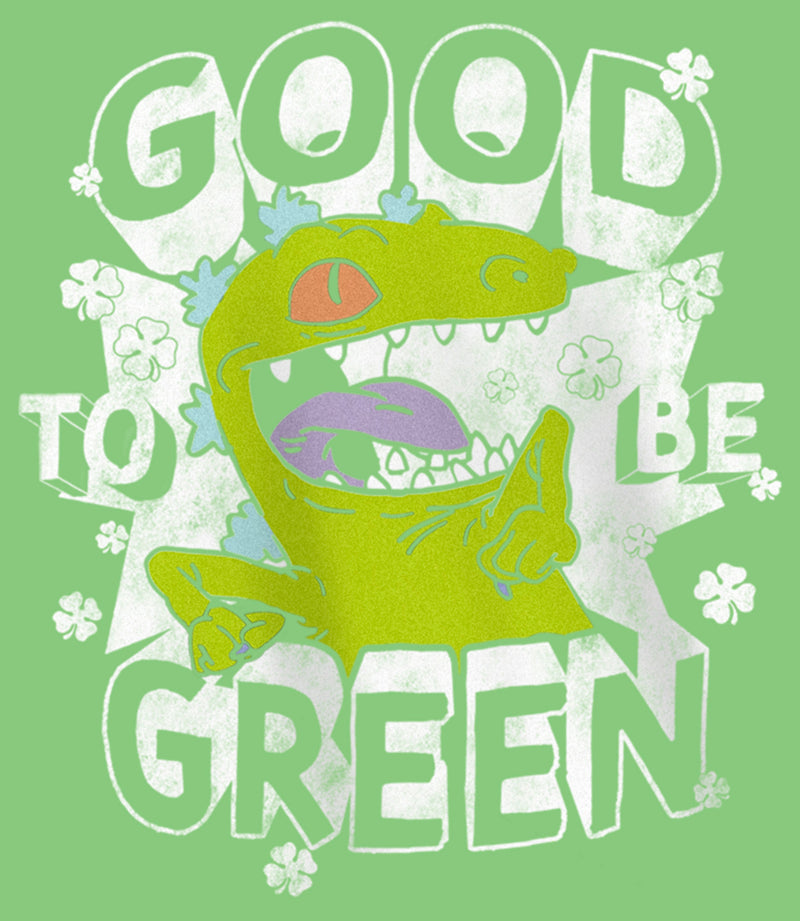 Girl's Rugrats St. Patrick's Day Reptar Good to be Green T-Shirt