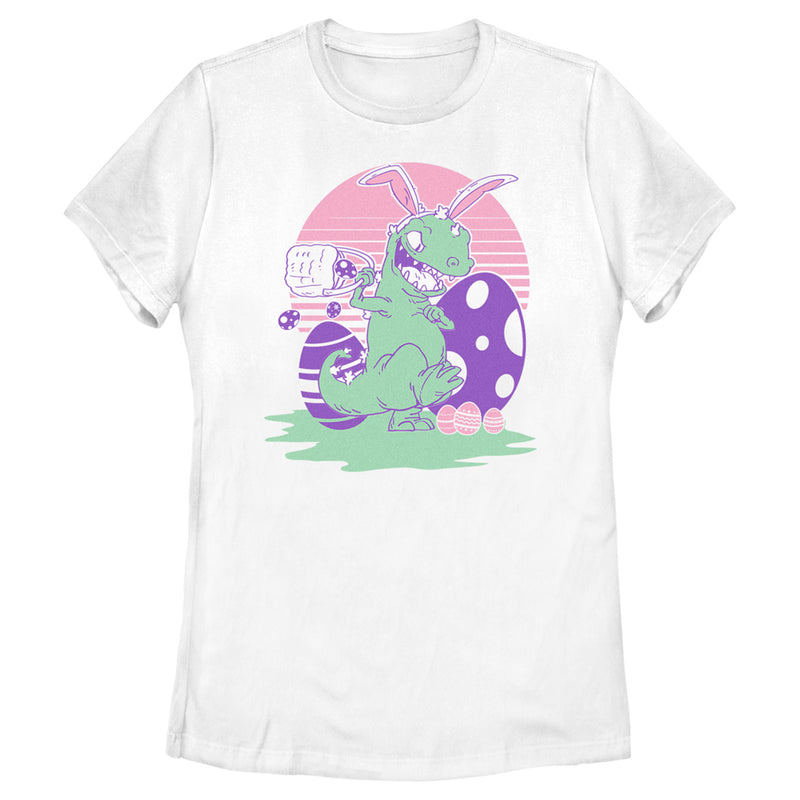 Women's Rugrats Reptar Easter Eggs T-Shirt