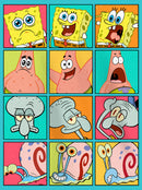 Girl's SpongeBob SquarePants Character Emotions T-Shirt