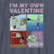 Boy's SpongeBob SquarePants Valentine's Day Squidward I'm my Own Valentine T-Shirt