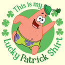 Men's SpongeBob SquarePants St. Patrick's Day This is my Lucky Patrick Shirt T-Shirt