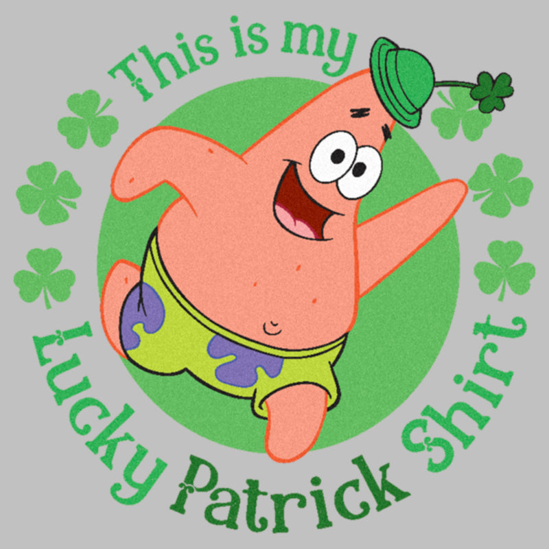 Women's SpongeBob SquarePants St. Patrick's Day This is my Lucky Patrick Shirt T-Shirt