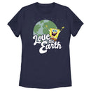 Women's SpongeBob SquarePants Love the Earth T-Shirt