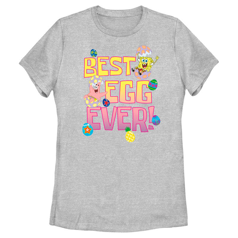 Women's SpongeBob SquarePants Easter Best Egg Ever Friends T-Shirt