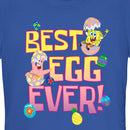 Junior's SpongeBob SquarePants Easter Best Egg Ever Friends T-Shirt