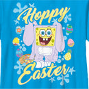 Boy's SpongeBob SquarePants Colorful Hoppy Easter T-Shirt