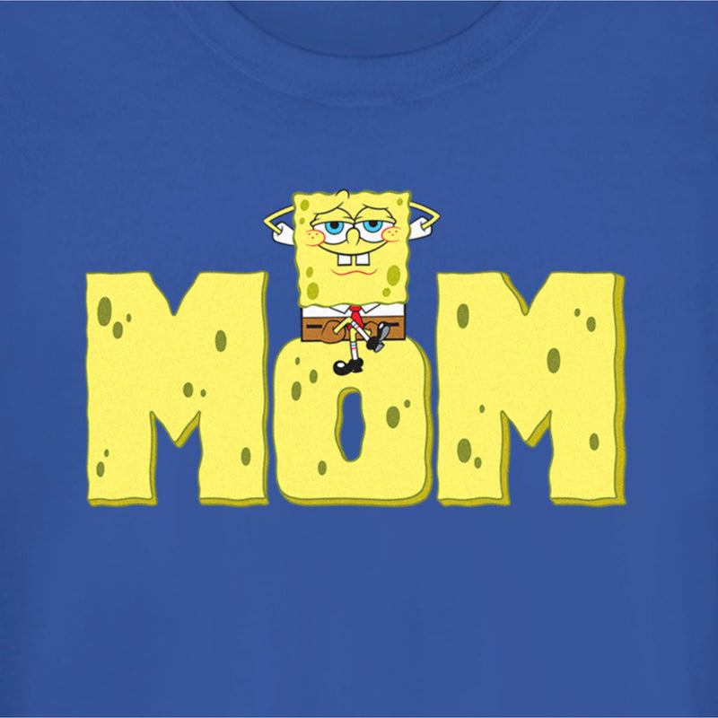 Junior's SpongeBob SquarePants Sponge Mom T-Shirt