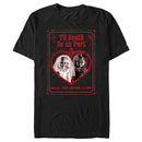 Men's Bride of Chucky The Lovers Tarot Card T-Shirt