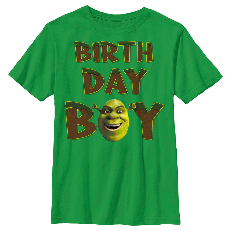 Boy's Shrek Birthday Boy Shrek T-Shirt