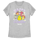 Women's Shrek Happy Easter Cartoon Portraits T-Shirt