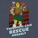 Women's Shrek This Mom Can Rescue Herself Racerback Tank Top