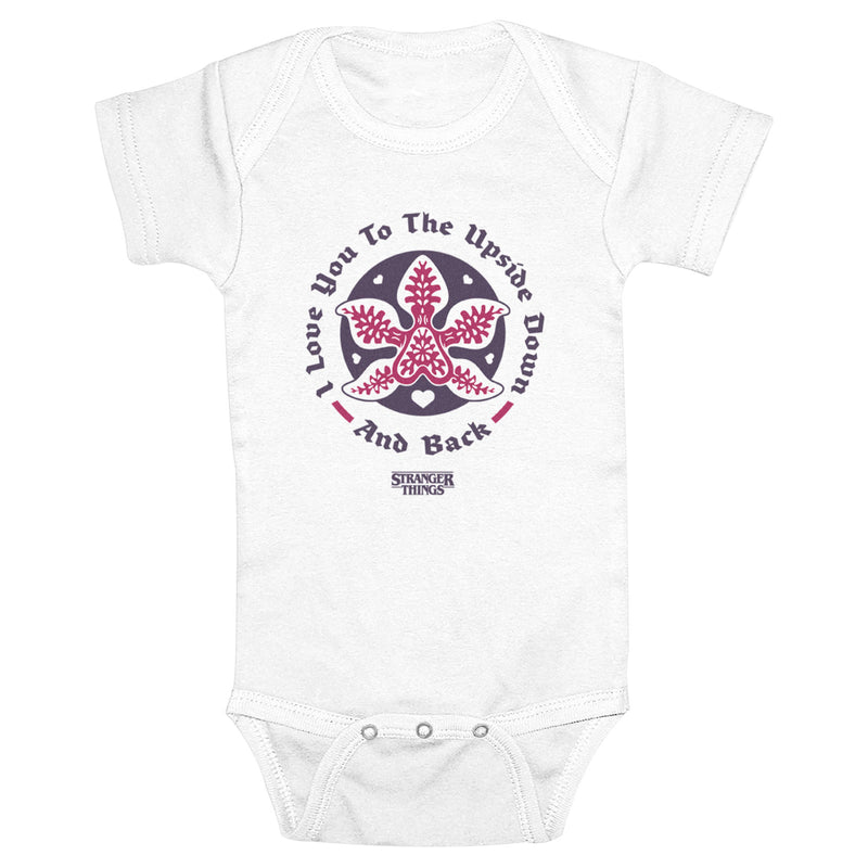 Infant's Stranger Things Demogorgon Love Onesie