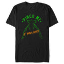 Men's Stranger Things St. Patrick's Day Demogorgon Pinch Me If You Dare T-Shirt