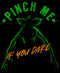 Women's Stranger Things St. Patrick's Day Demogorgon Pinch Me If You Dare T-Shirt