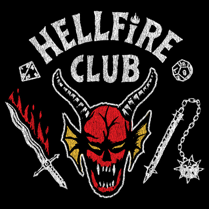 Girl's Stranger Things Hellfire Club Costume T-Shirt