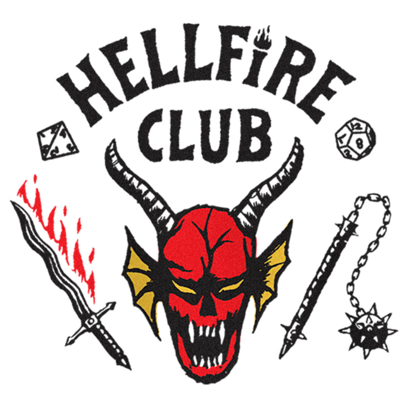 Girl's Stranger Things Welcome to the Hellfire Club T-Shirt