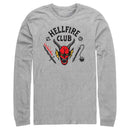 Men's Stranger Things Welcome to the Hellfire Club Long Sleeve Shirt