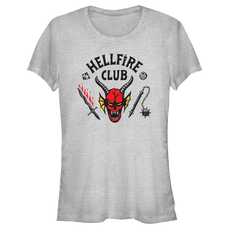 Junior's Stranger Things Welcome to the Hellfire Club T-Shirt