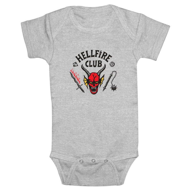 Infant's Stranger Things Hellfire Club Onesie