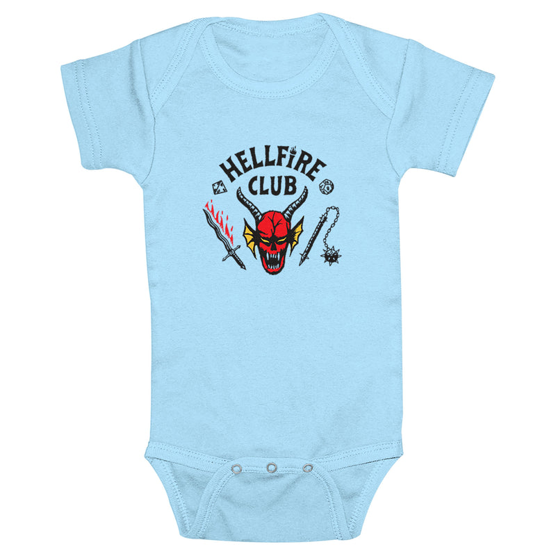 Infant's Stranger Things Hellfire Club Onesie