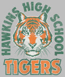 Girl's Stranger Things Retro Hawkins High School Tigers T-Shirt