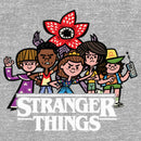 Toddler's Stranger Things Animated Characters Logo T-Shirt