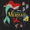 Men's The Little Mermaid Distressed Movie Logo T-Shirt