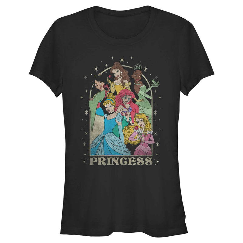 Junior's Disney Princess Arch T-Shirt