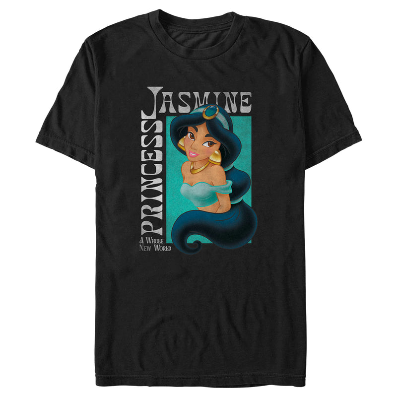 Men's Aladdin Princess Jasmine A Whole New World Poster T-Shirt