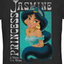 Junior's Aladdin Princess Jasmine A Whole New World Poster T-Shirt