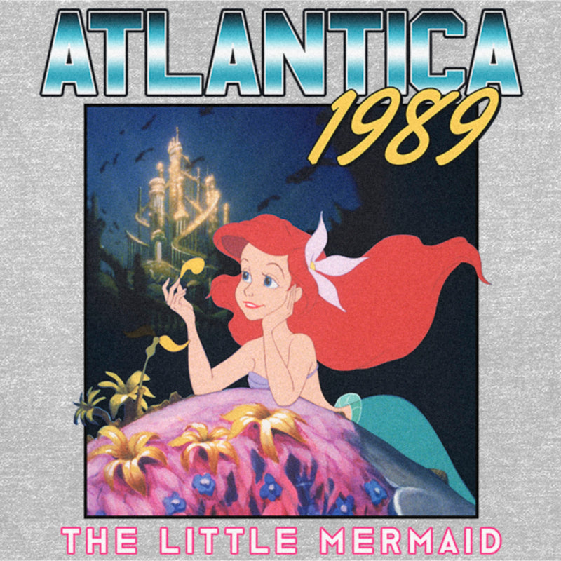Women's The Little Mermaid Ariel Atlantica 1989 T-Shirt