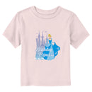 Toddler's Cinderella Birthday Princess Castle T-Shirt