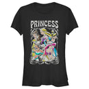 Junior's Disney Princess Sketch Poster T-Shirt