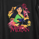Women's Mulan Colorful Poster Scoop Neck