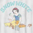 Boy's Snow White and the Seven Dwarfs Distressed Woodland Animals T-Shirt