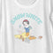 Women's Snow White and the Seven Dwarfs Distressed Woodland Animals Scoop Neck