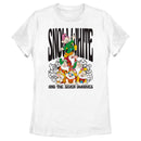 Women's Snow White and the Seven Dwarfs Dwarf Group Logo T-Shirt
