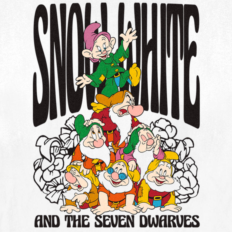 Women's Snow White and the Seven Dwarfs Dwarf Group Logo T-Shirt