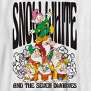 Boy's Snow White and the Seven Dwarfs Dwarf Group Logo T-Shirt