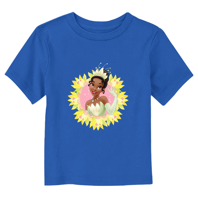 Toddler's The Princess and the Frog Tiana Floral Portrait T-Shirt