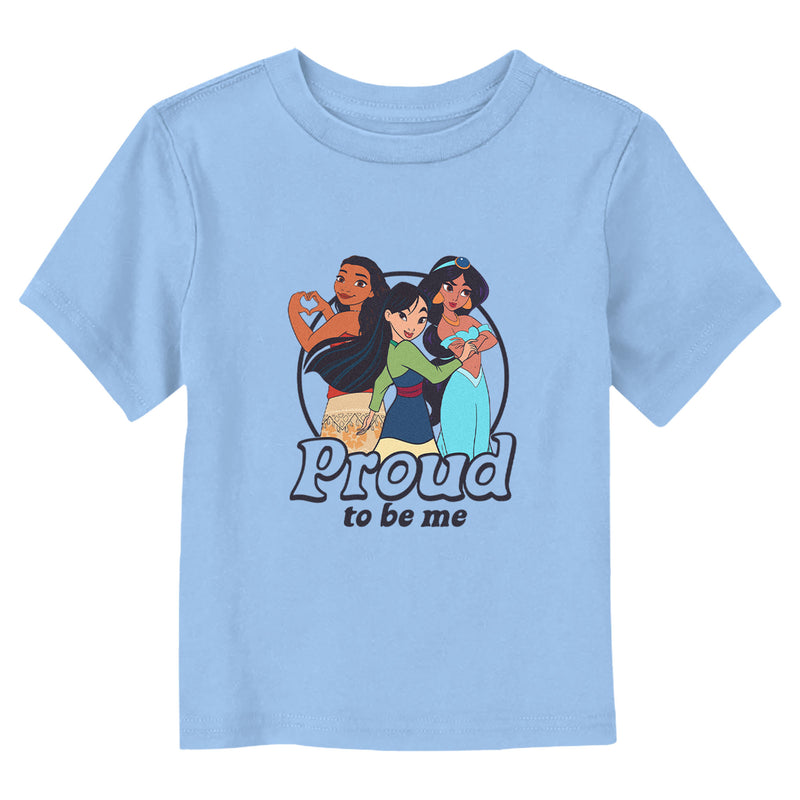 Toddler's Disney Princess Princesses Proud To Be Me T-Shirt