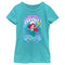 Girl's The Little Mermaid Ariel Flounder Poster T-Shirt