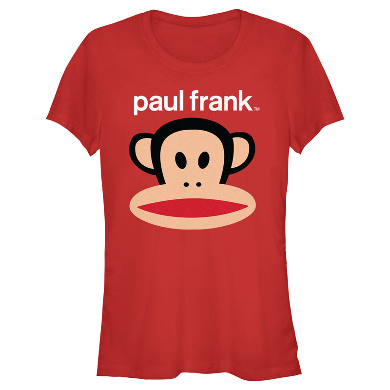 Junior's Paul Frank Logo Julius T-Shirt