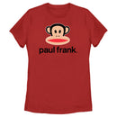 Women's Paul Frank Logo Julius Black T-Shirt